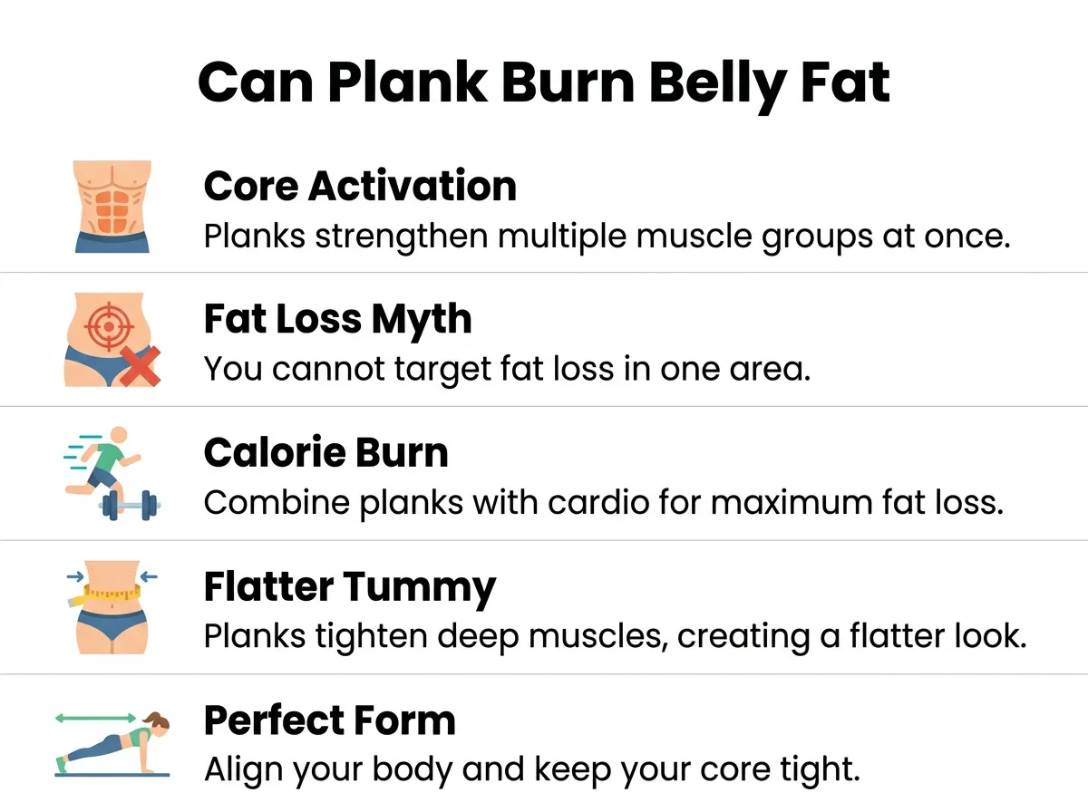 Can Plank Burn Belly Fat?