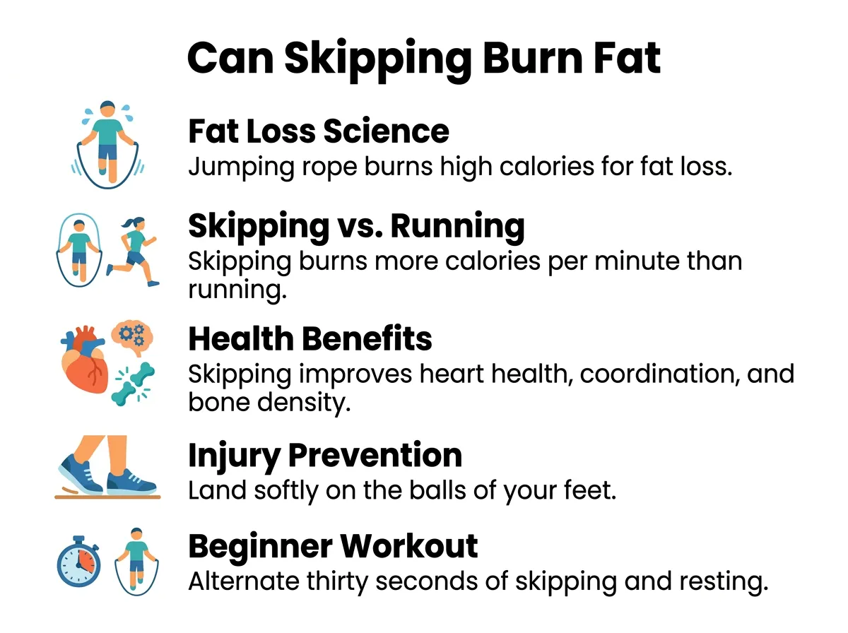 Can Skipping Burn Fat?