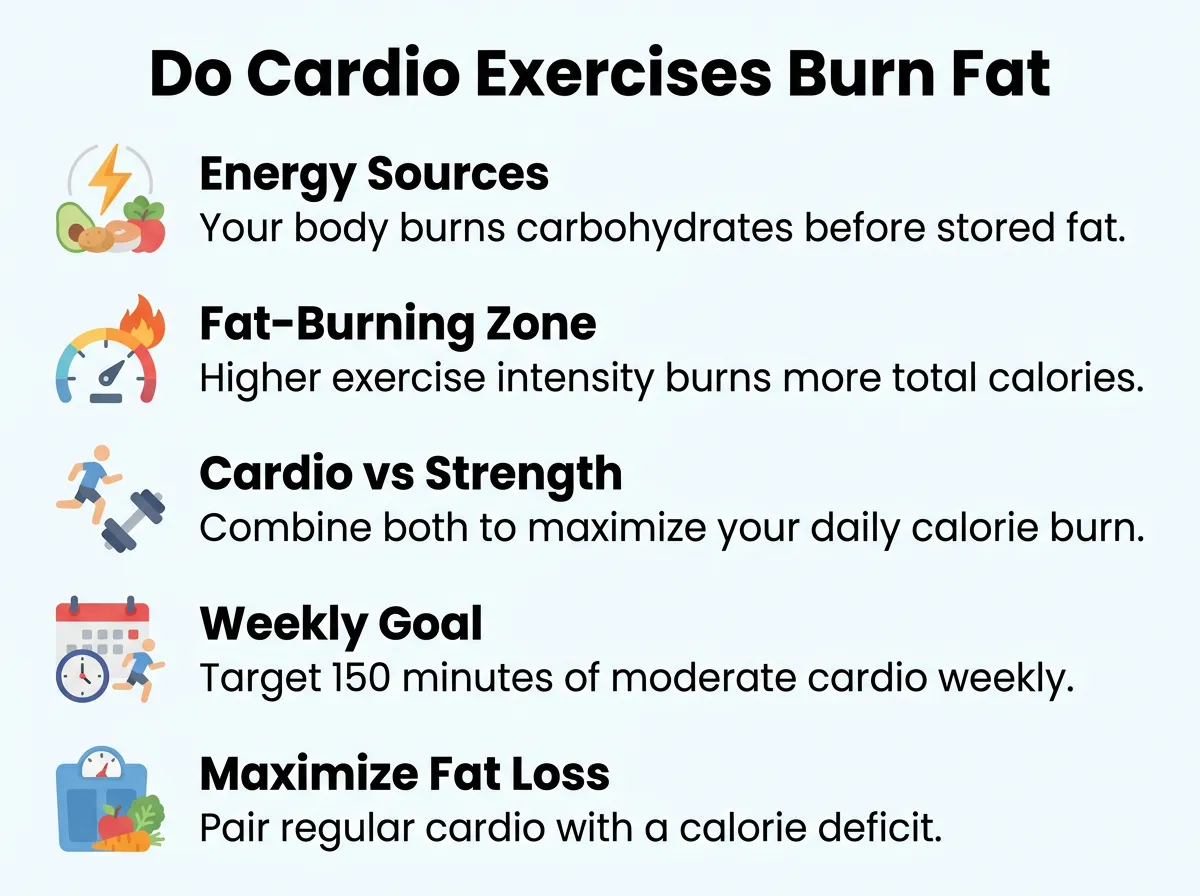 Do Cardio Exercises Burn Fat?