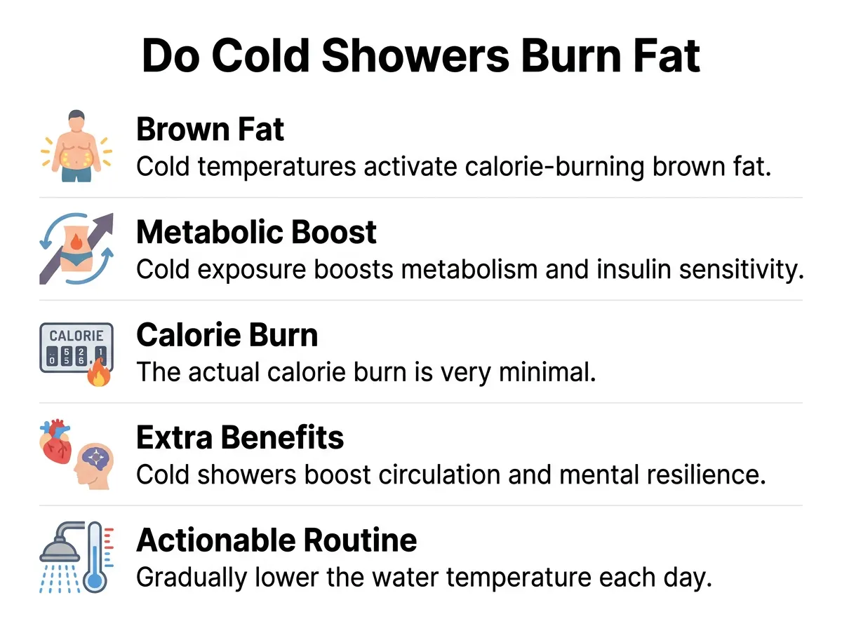 Do Cold Showers Burn Fat?
