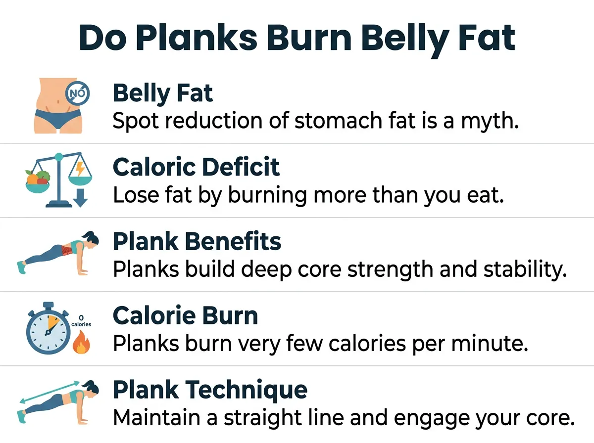 Do Planks Burn Belly Fat?
