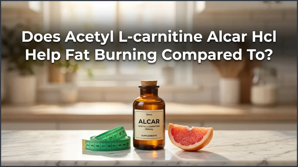 Does Acetyl L-Carnitine ALCAR HCL Help Fat Burning Compared To?