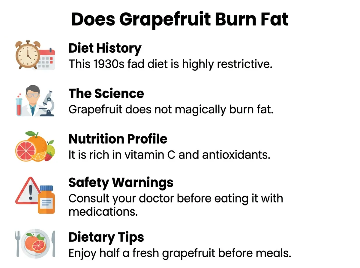 Does Grapefruit Burn Fat?
