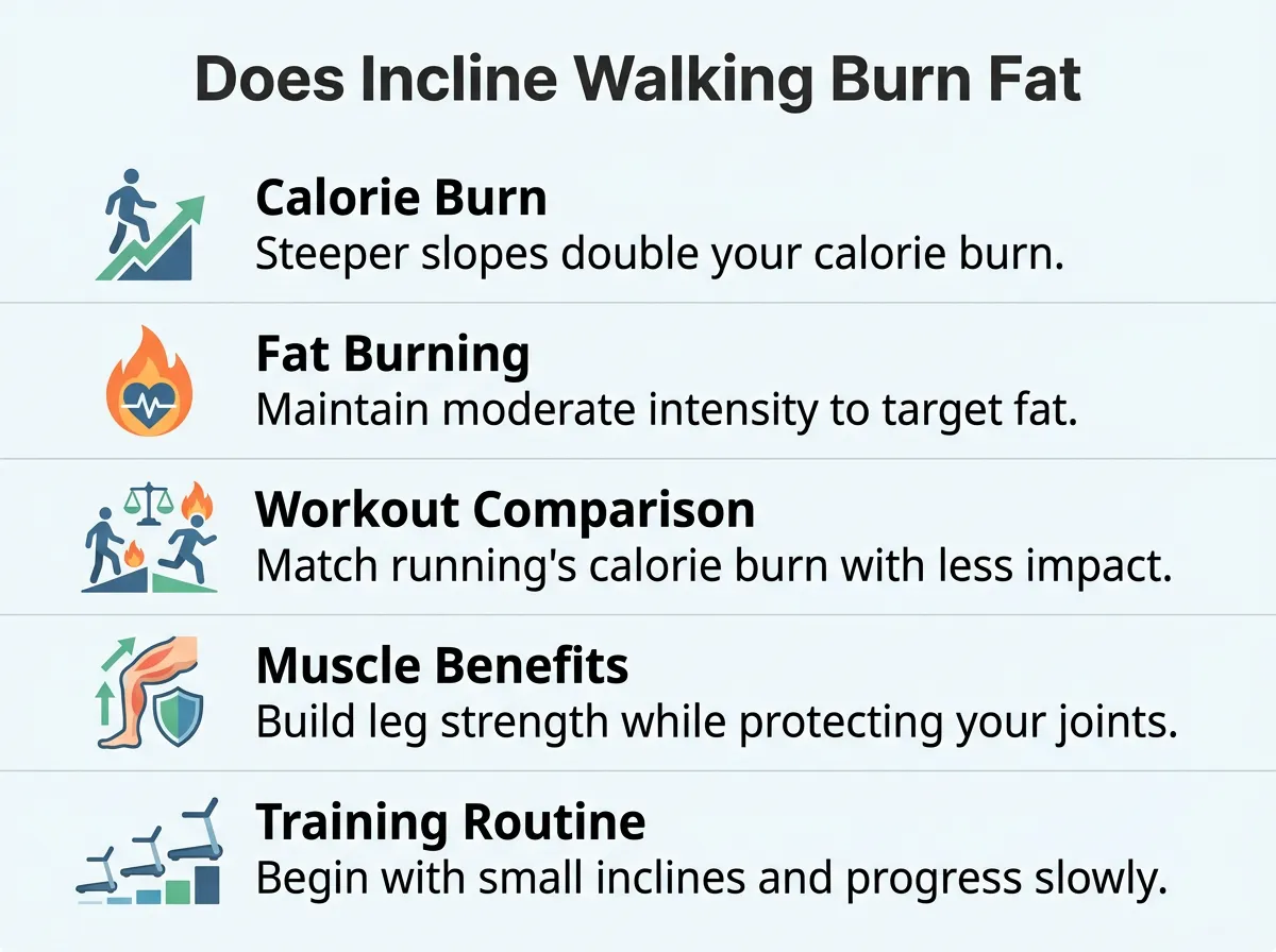 Does Incline Walking Burn Fat?
