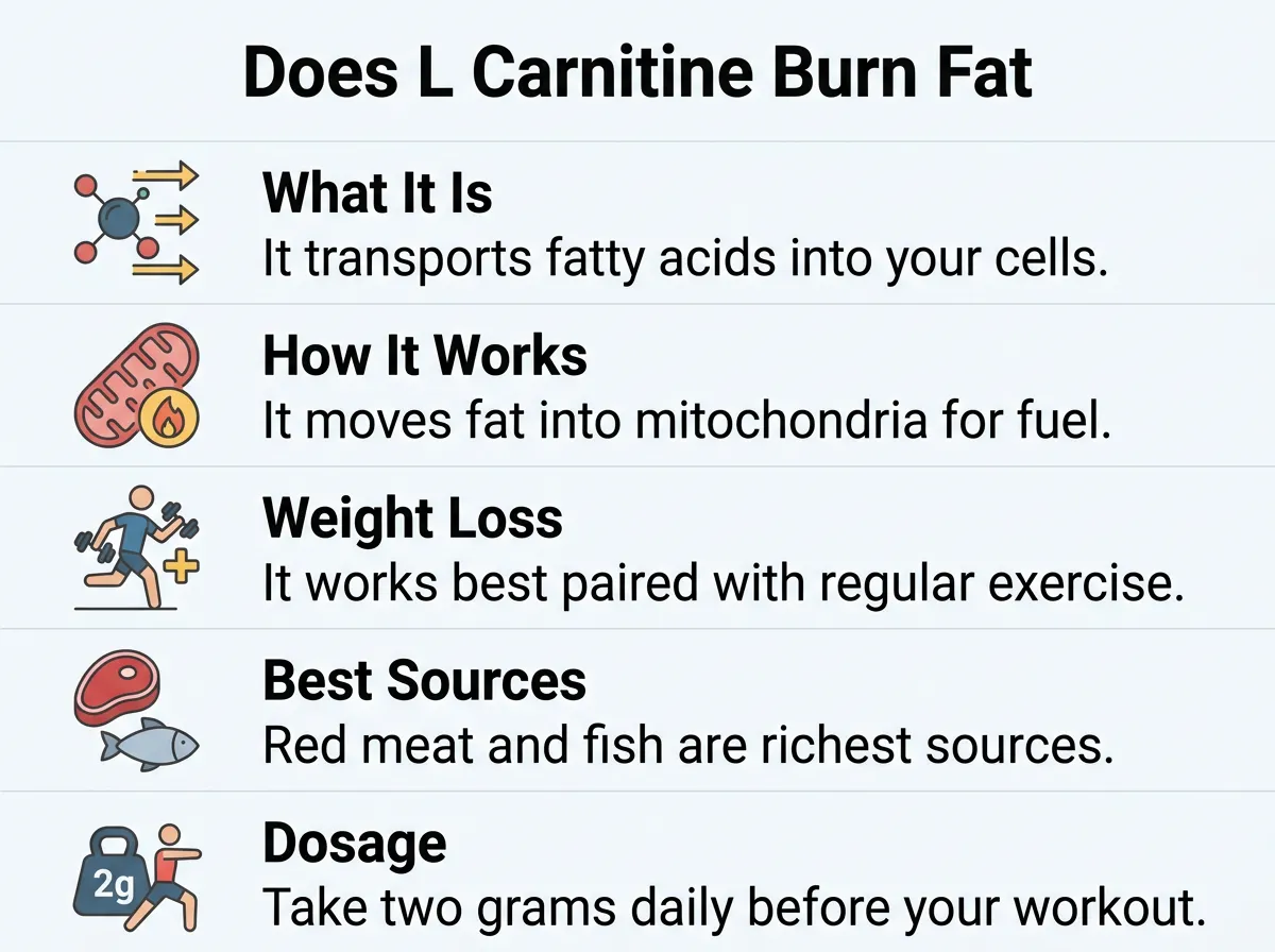 Does L Carnitine Burn Fat?