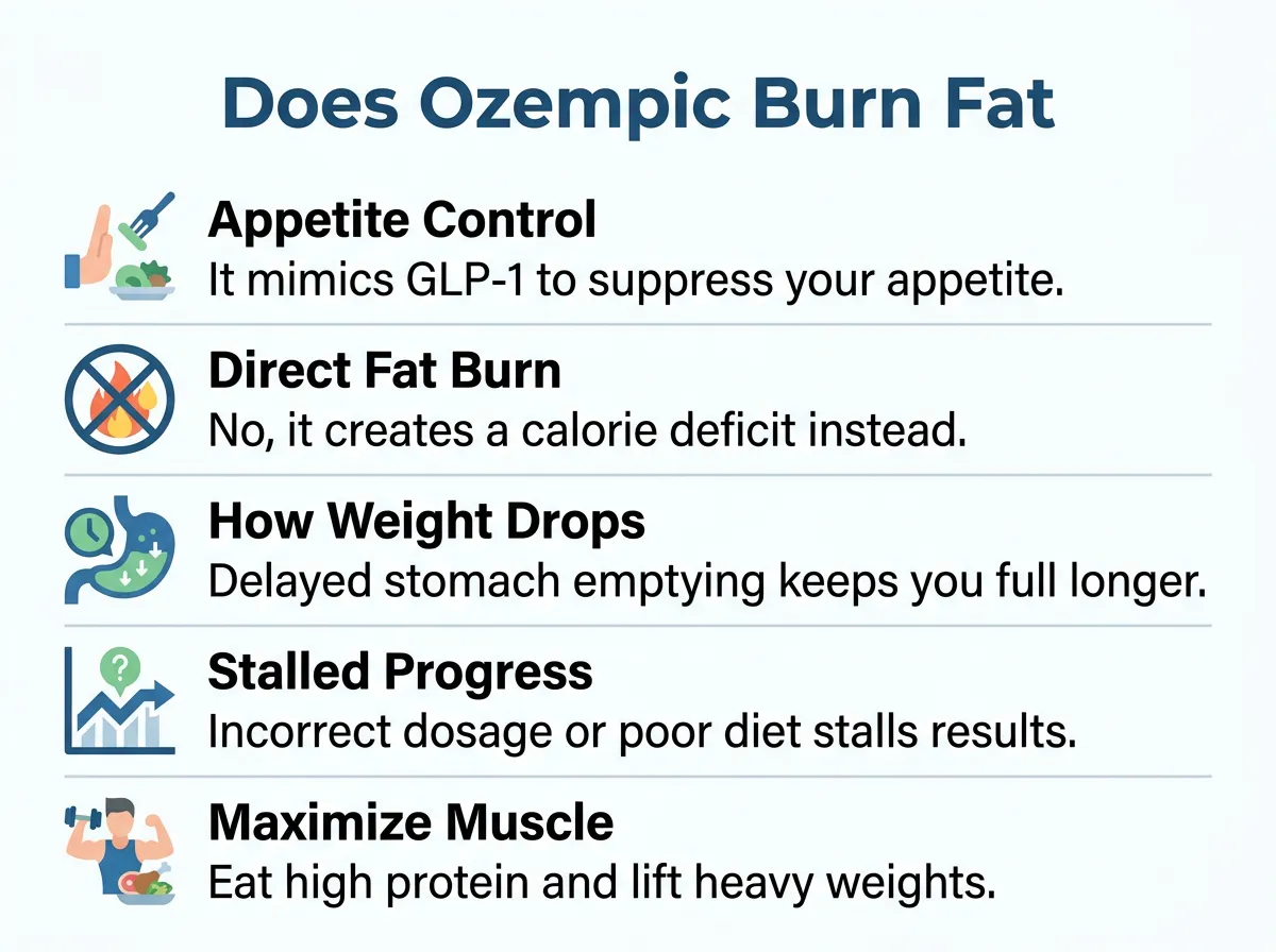 Does Ozempic Burn Fat?