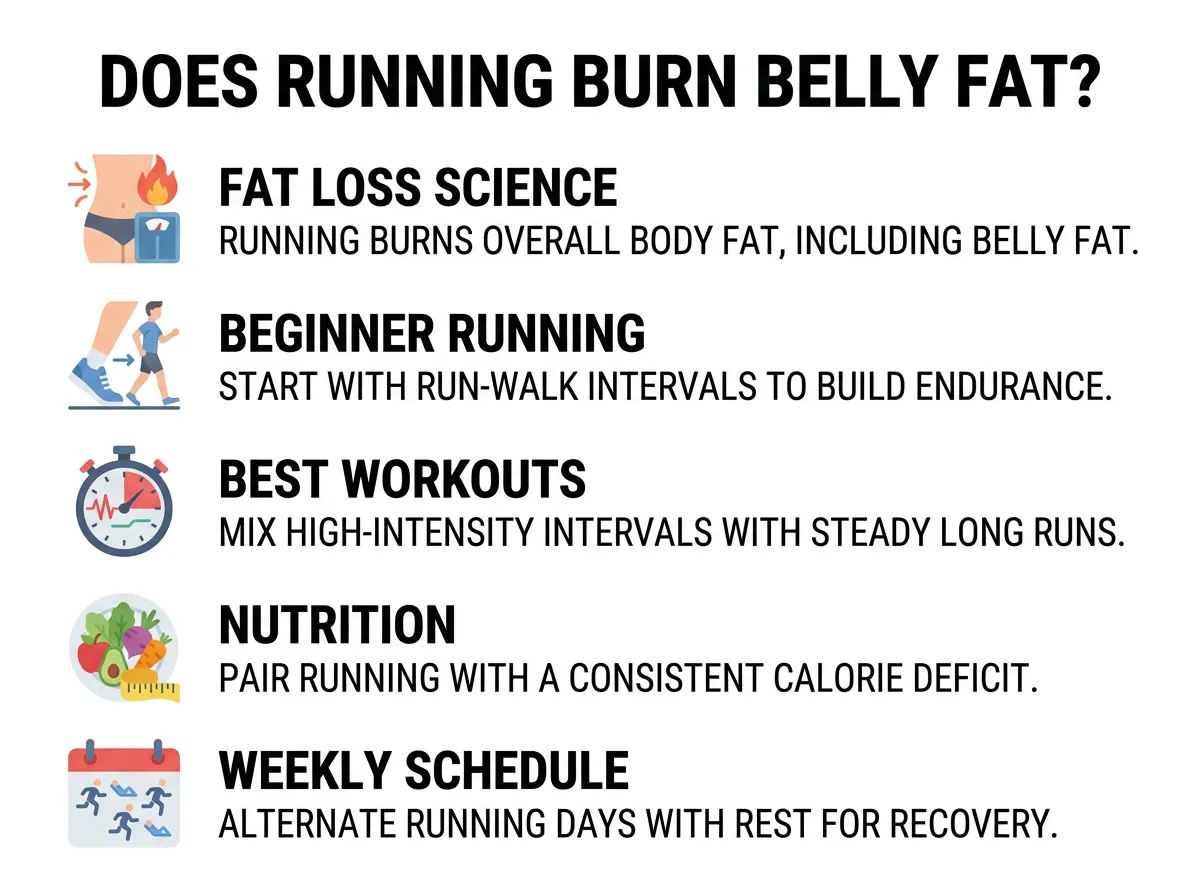 Does Running Burn Belly Fat?