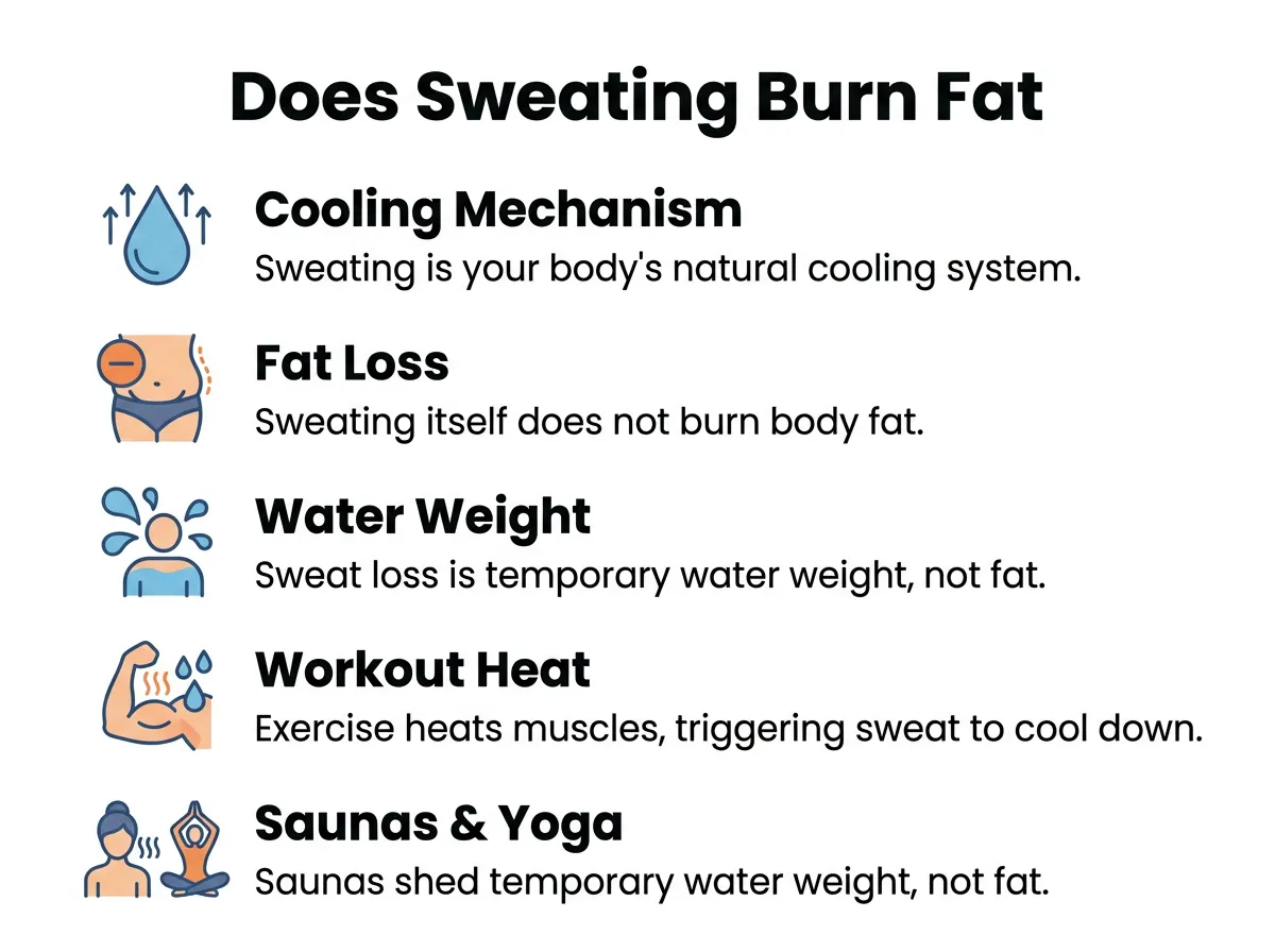 Does Sweating Burn Fat?