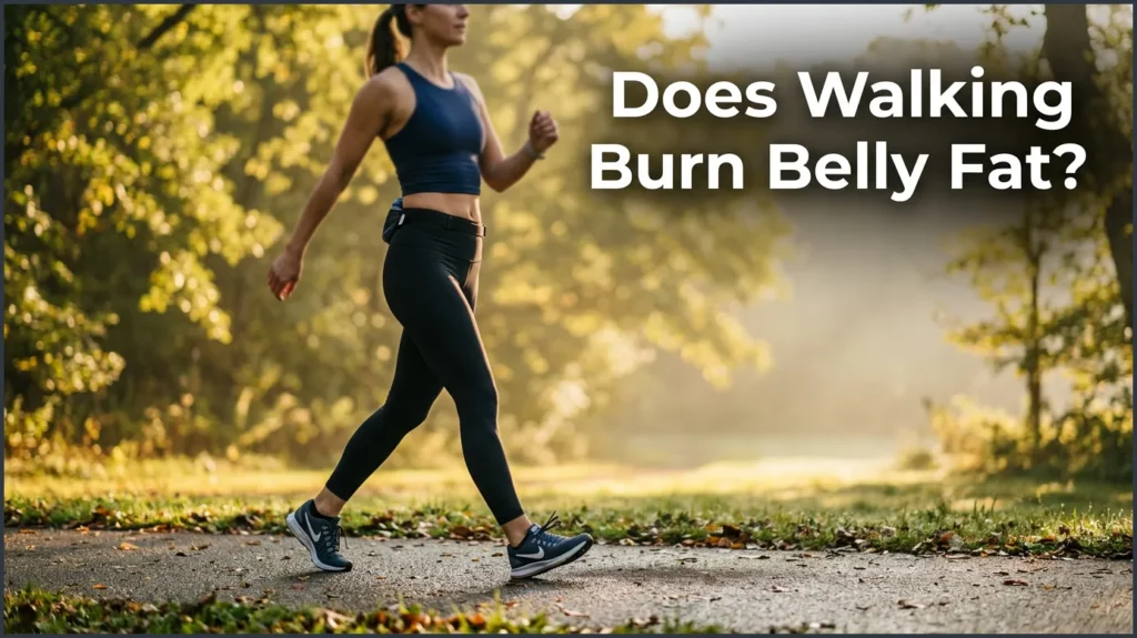 Does Walking Burn Belly Fat?