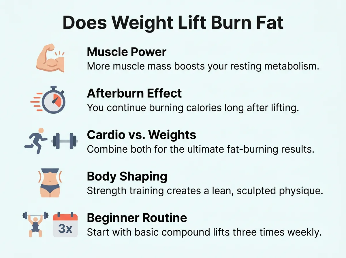 Does Weight Lift Burn Fat?