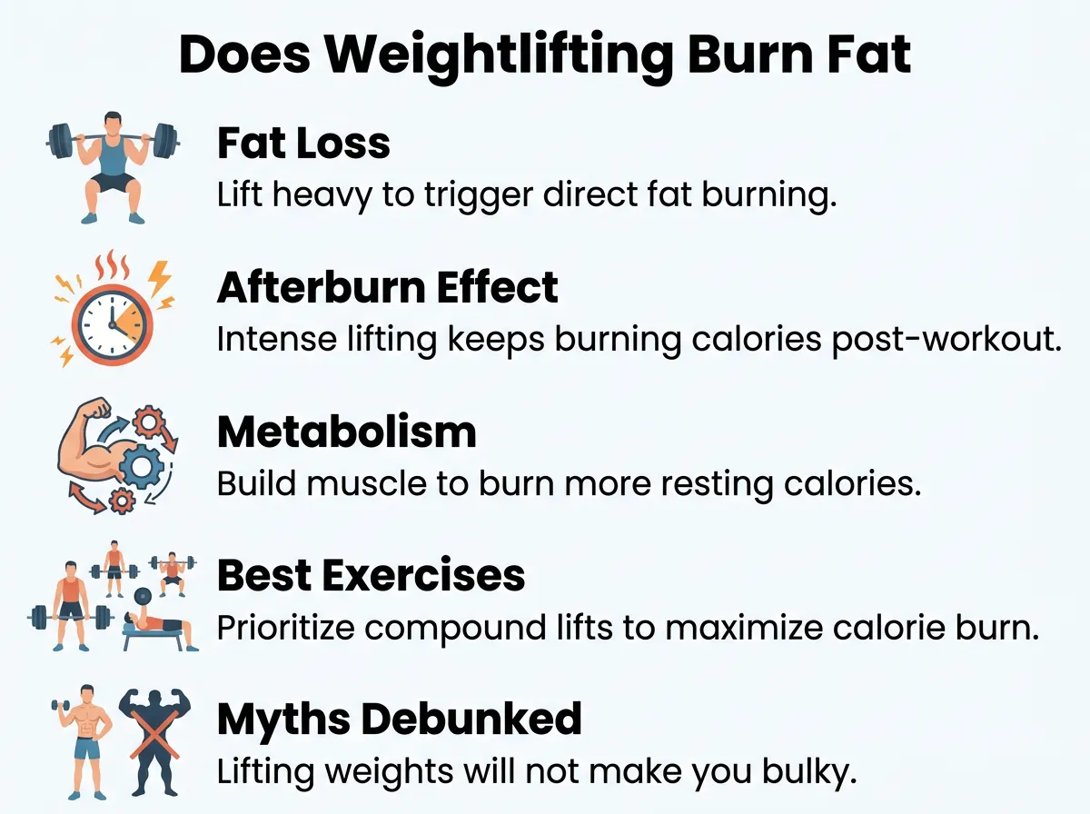 Does Weightlifting Burn Fat?