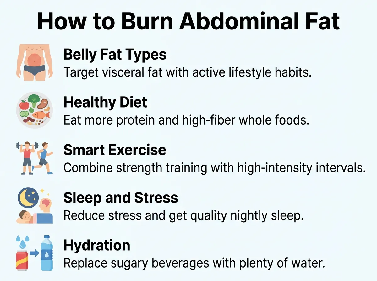 How to Burn Abdominal Fat Quickly?