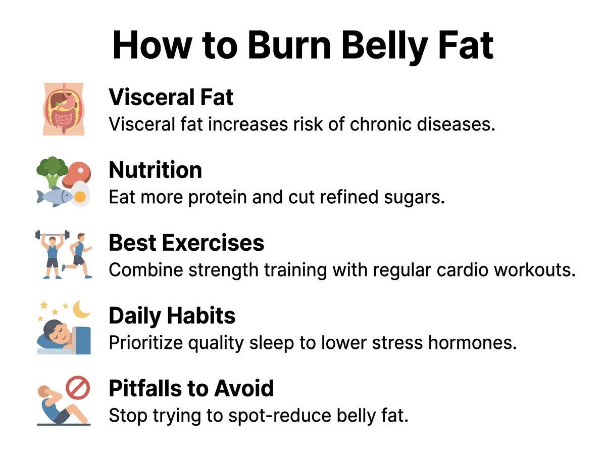 How to Burn Belly Fat for Men?