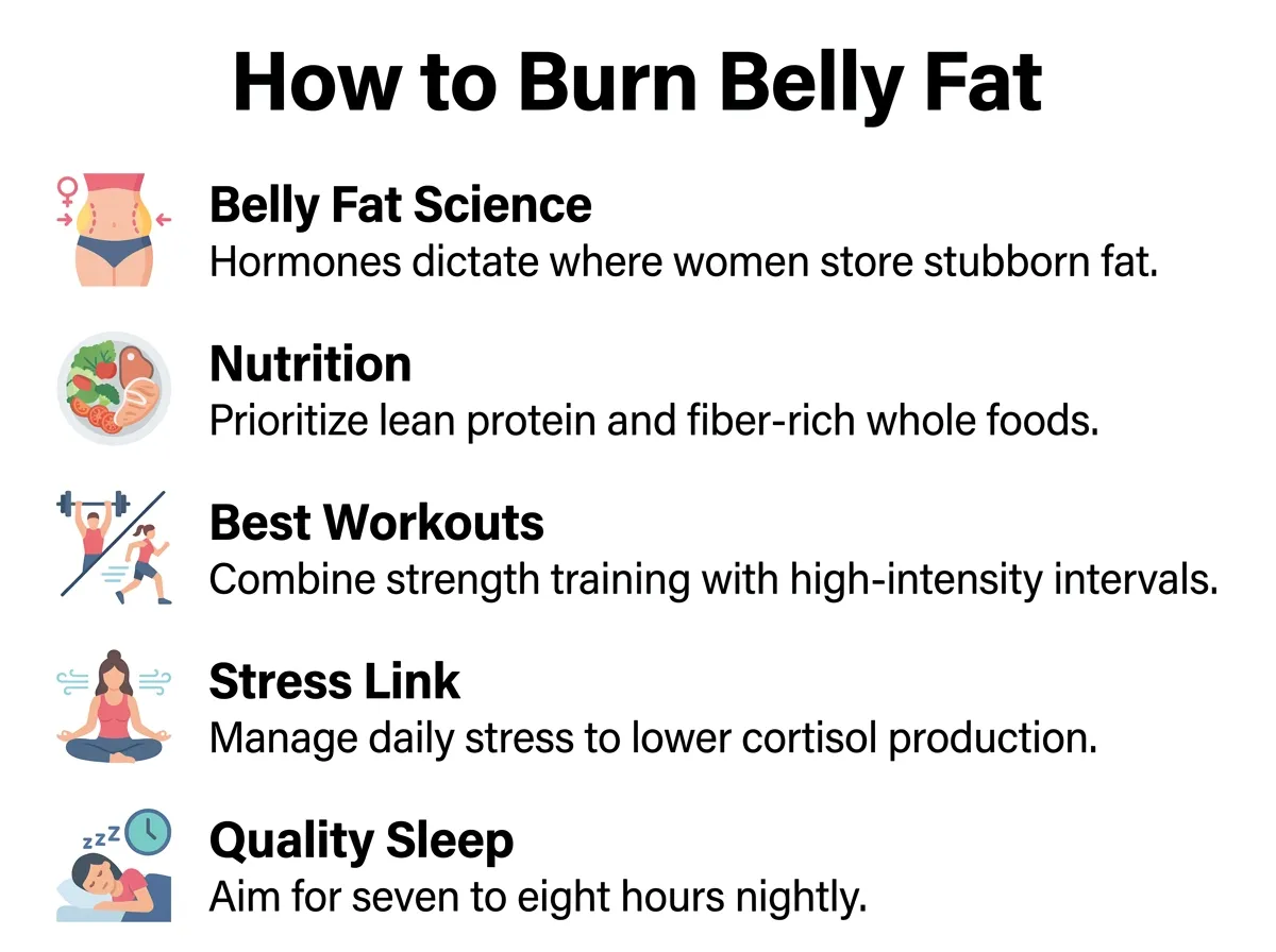 How to Burn Belly Fat for Women?
