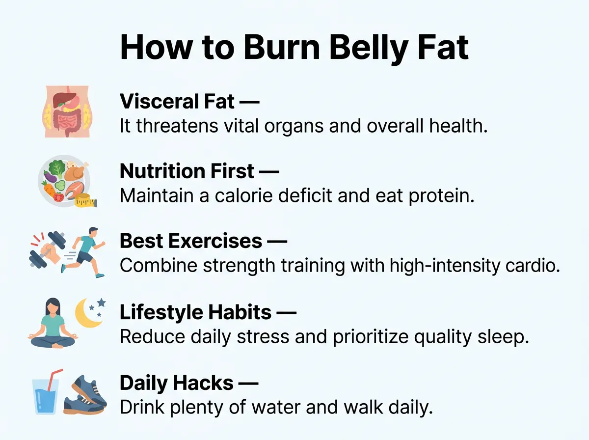 How to Burn Belly Fat Quick?