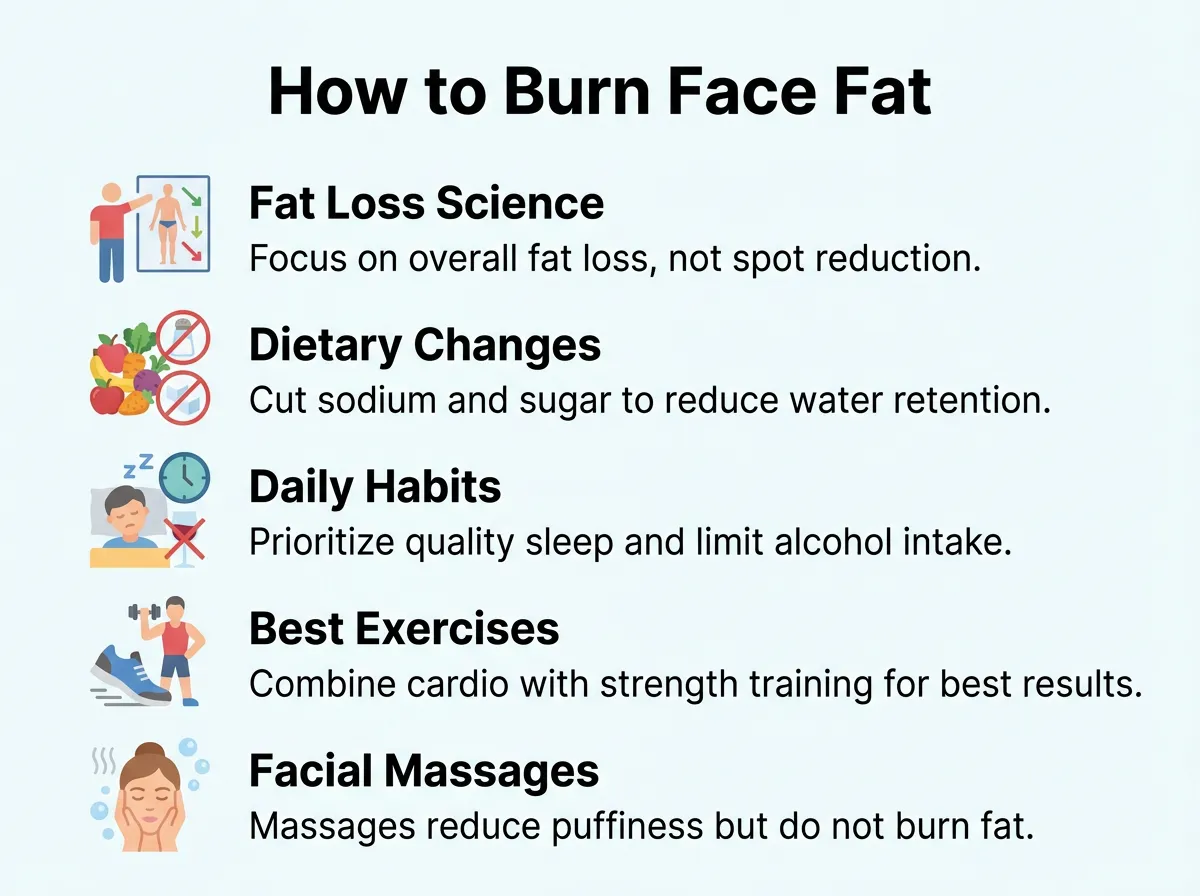 How to Burn Face Fat?