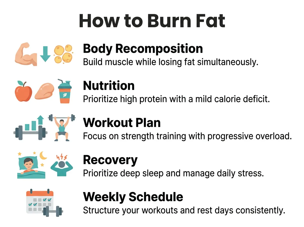 How to Burn Fat and Build Muscle?