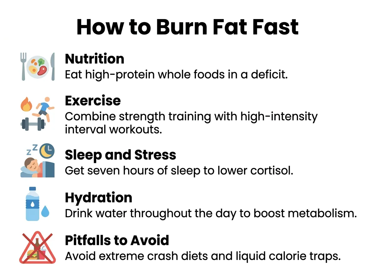 How to Burn Fat Fast?
