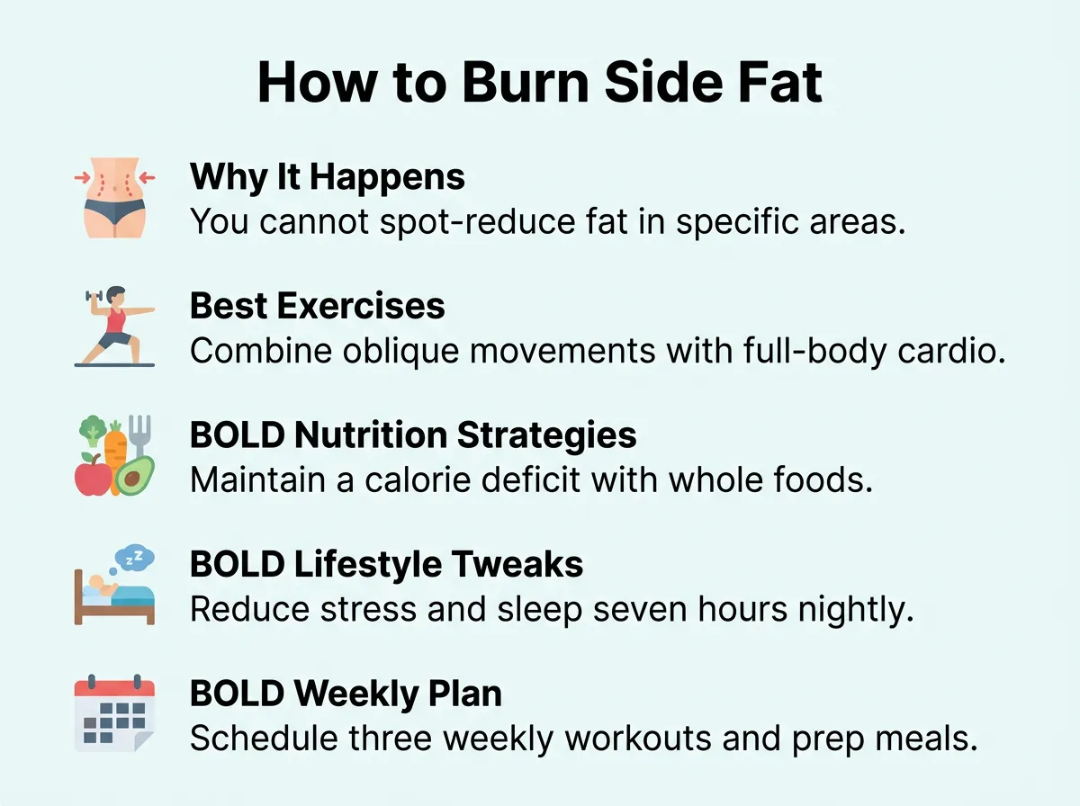 How to Burn Side Fat?