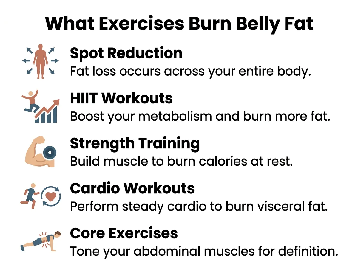 What Exercises Burn Belly Fat?