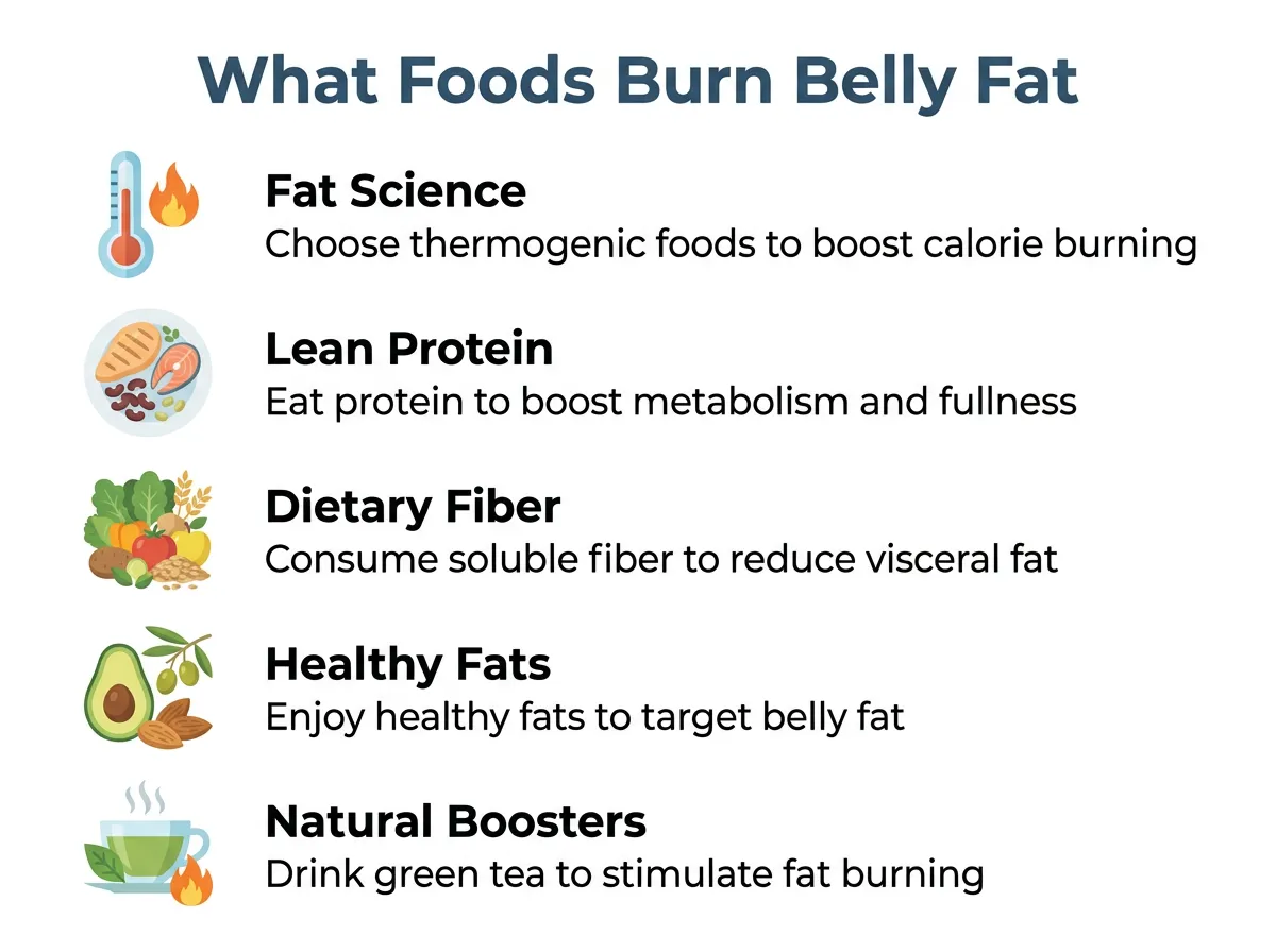 What Foods Burn Belly Fat?