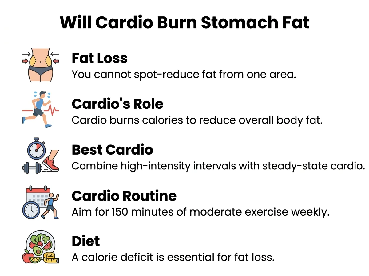 Will Cardio Burn Stomach Fat?
